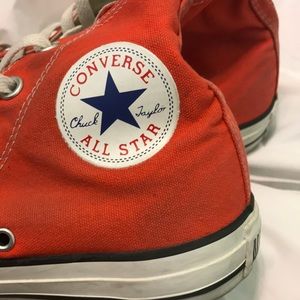 Orange All Star Converse